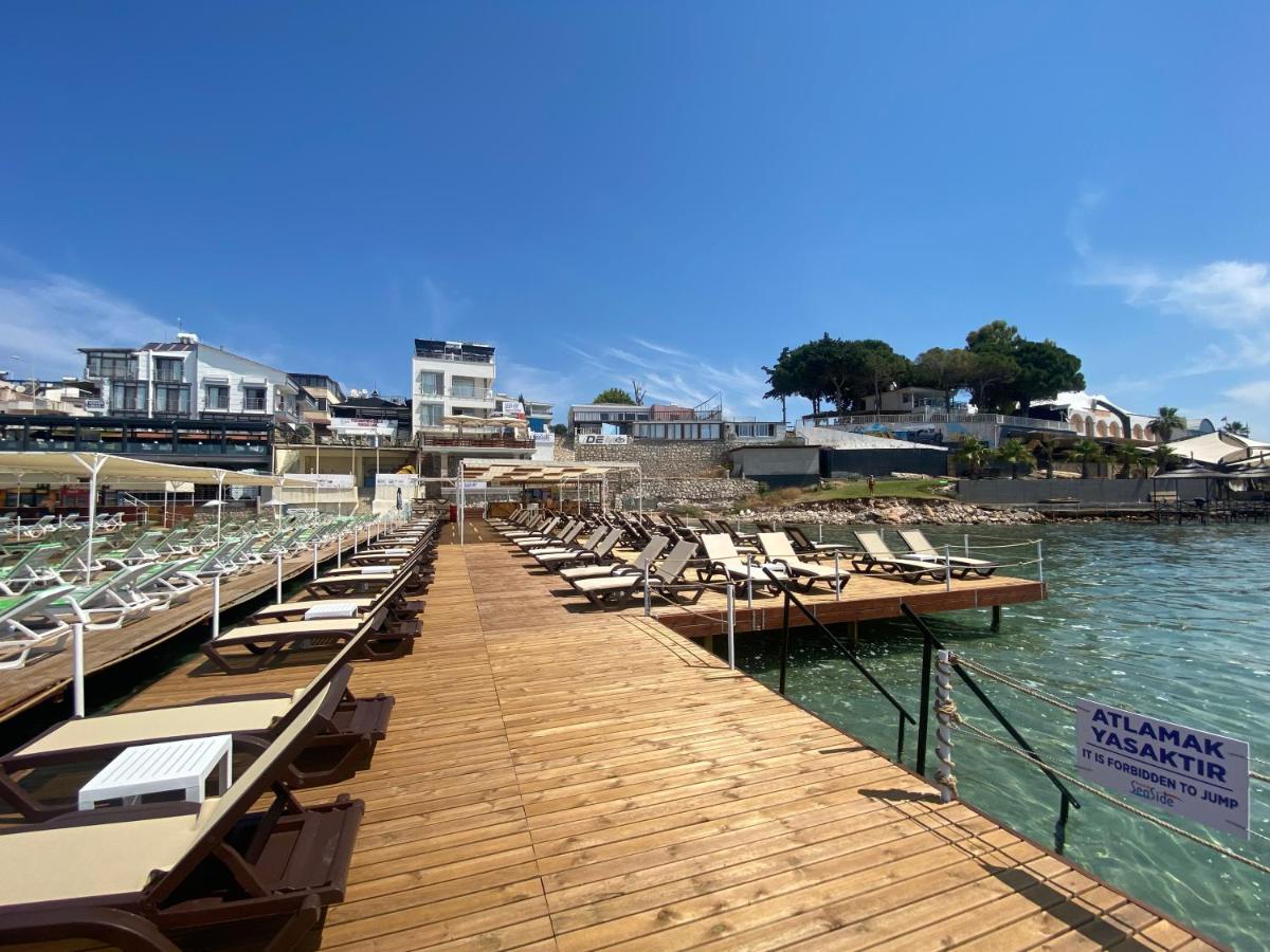 Seaside Apart Hotel Didim Bagian luar foto