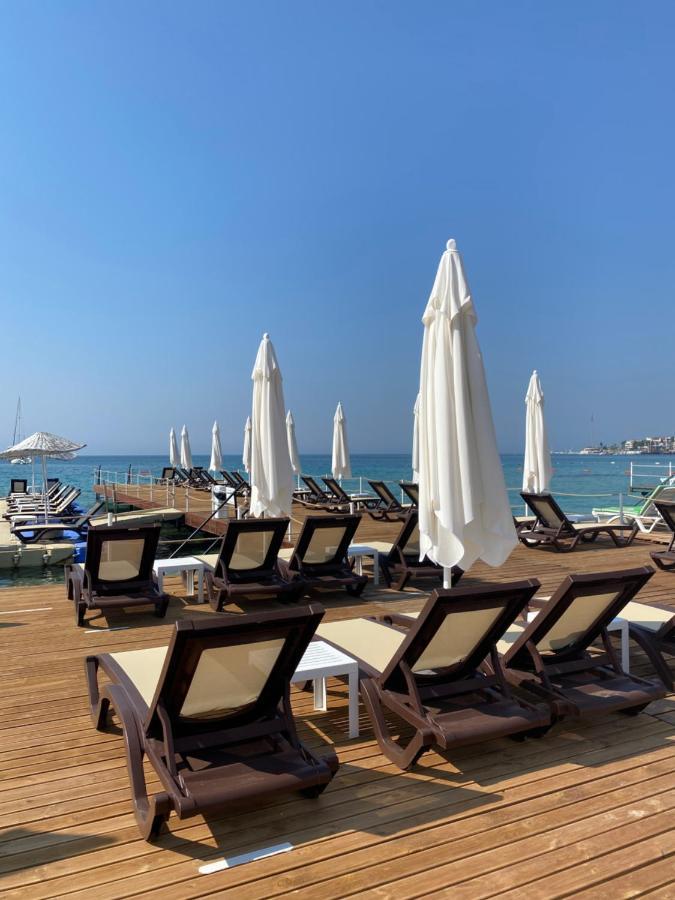 Seaside Apart Hotel Didim Bagian luar foto