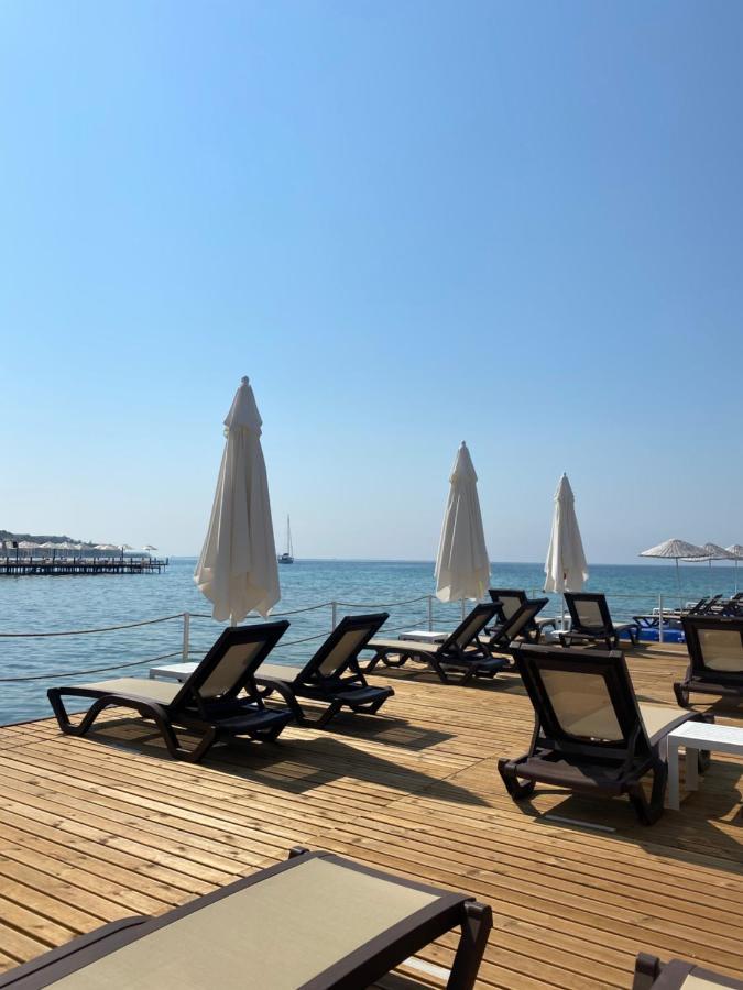 Seaside Apart Hotel Didim Bagian luar foto